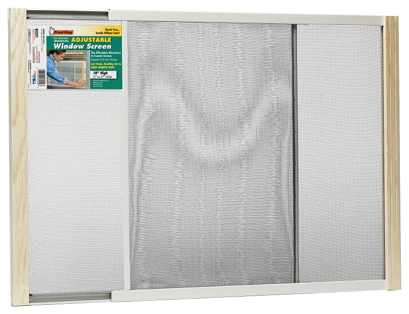 Extension Window Screen, 18 x 21-37 In.