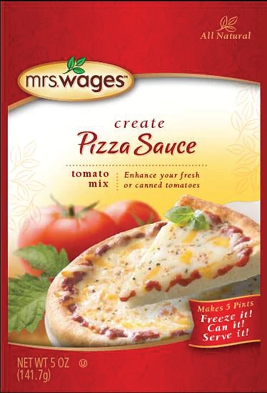 Tomato Sauce & Canning Mix, Pizza Sauce, 5-oz.