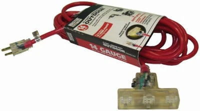 50-Ft. Outdoor Red Cord