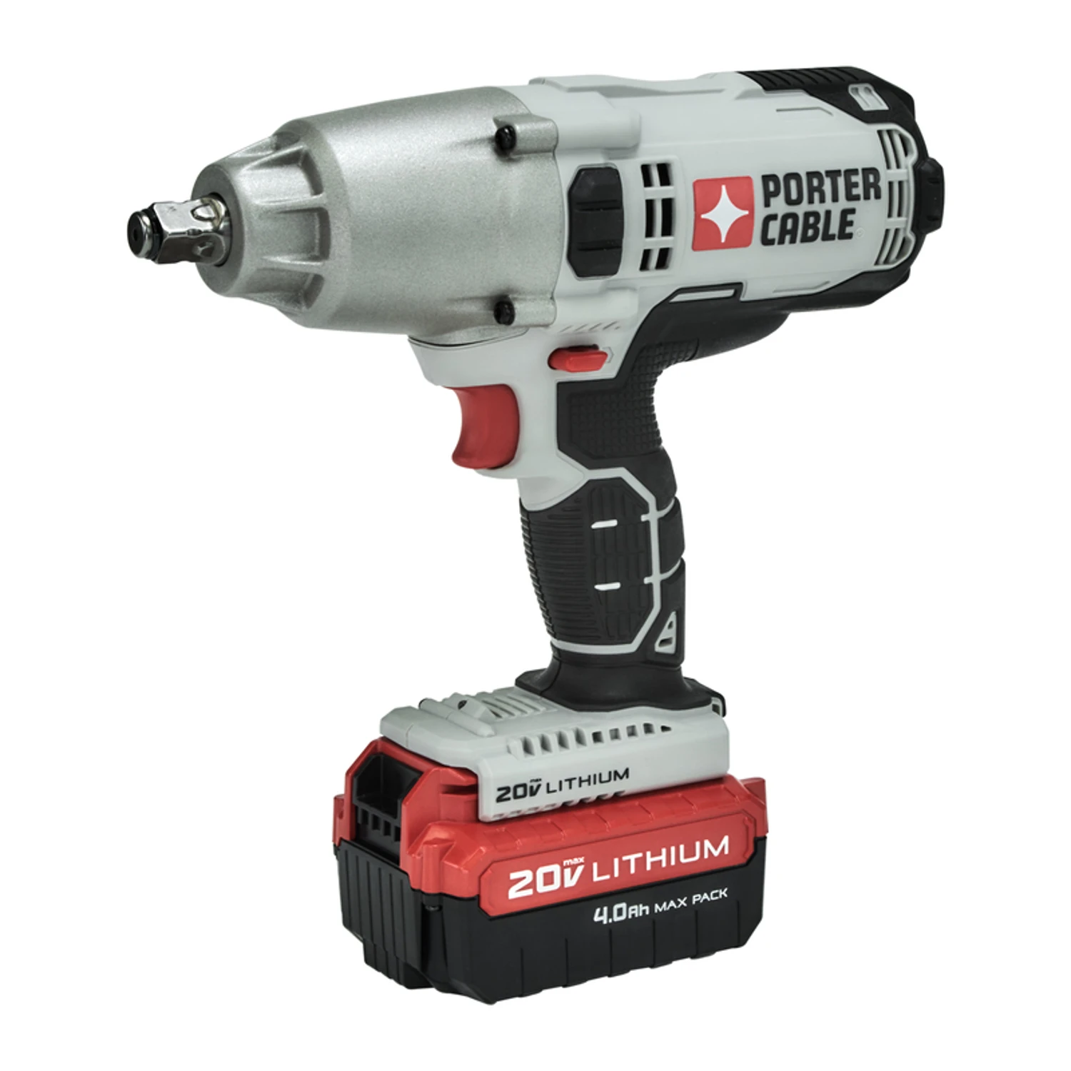20-Volt Impact Wrench, 1/2-In., Lithium-Ion Battery