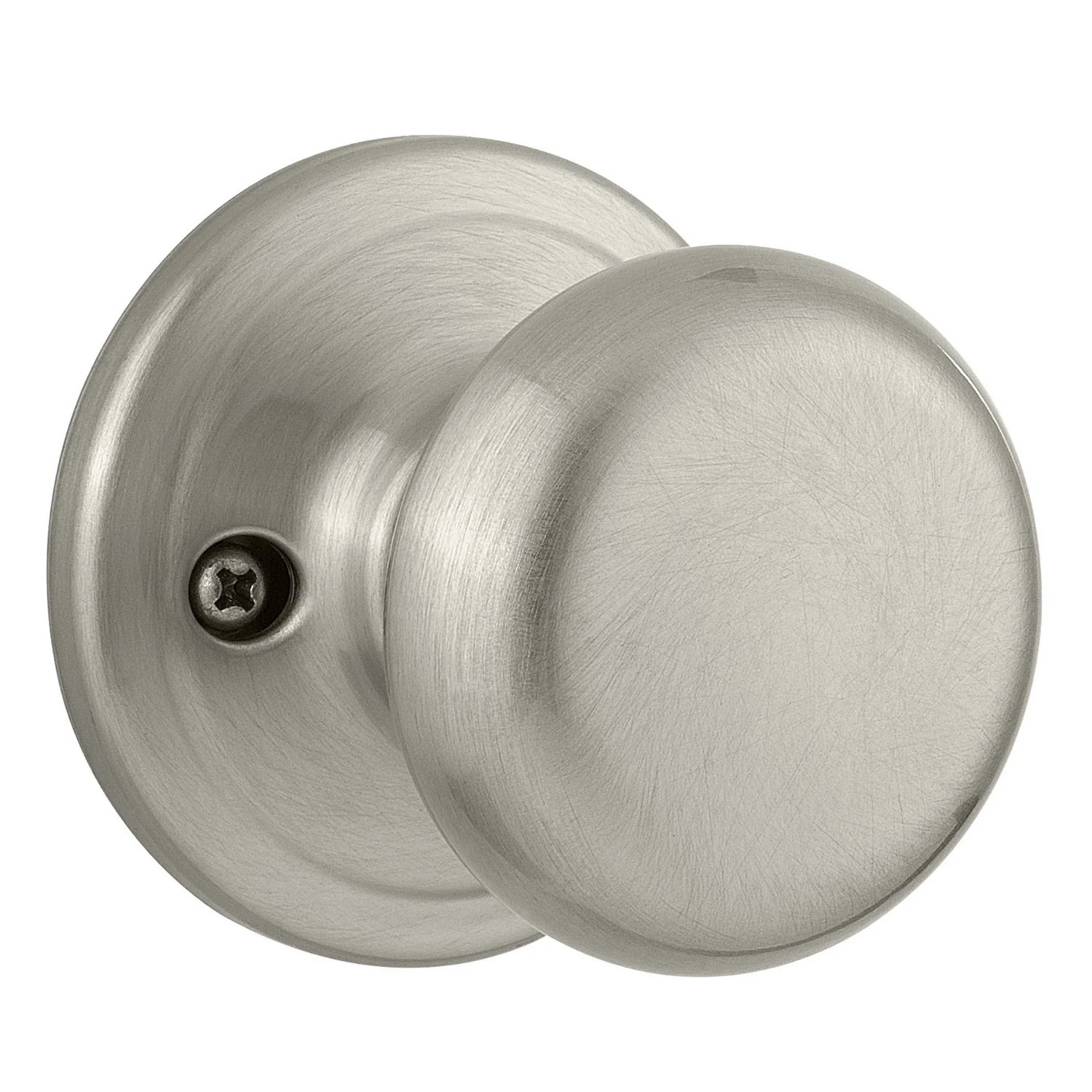 Signature Satin Nickel Juno Dummy Knob
