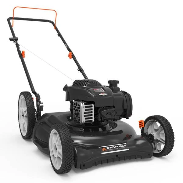 2-N-1 Gas Lawn Mower, 125cc Briggs & Sratton Engine, 22 In. Deck