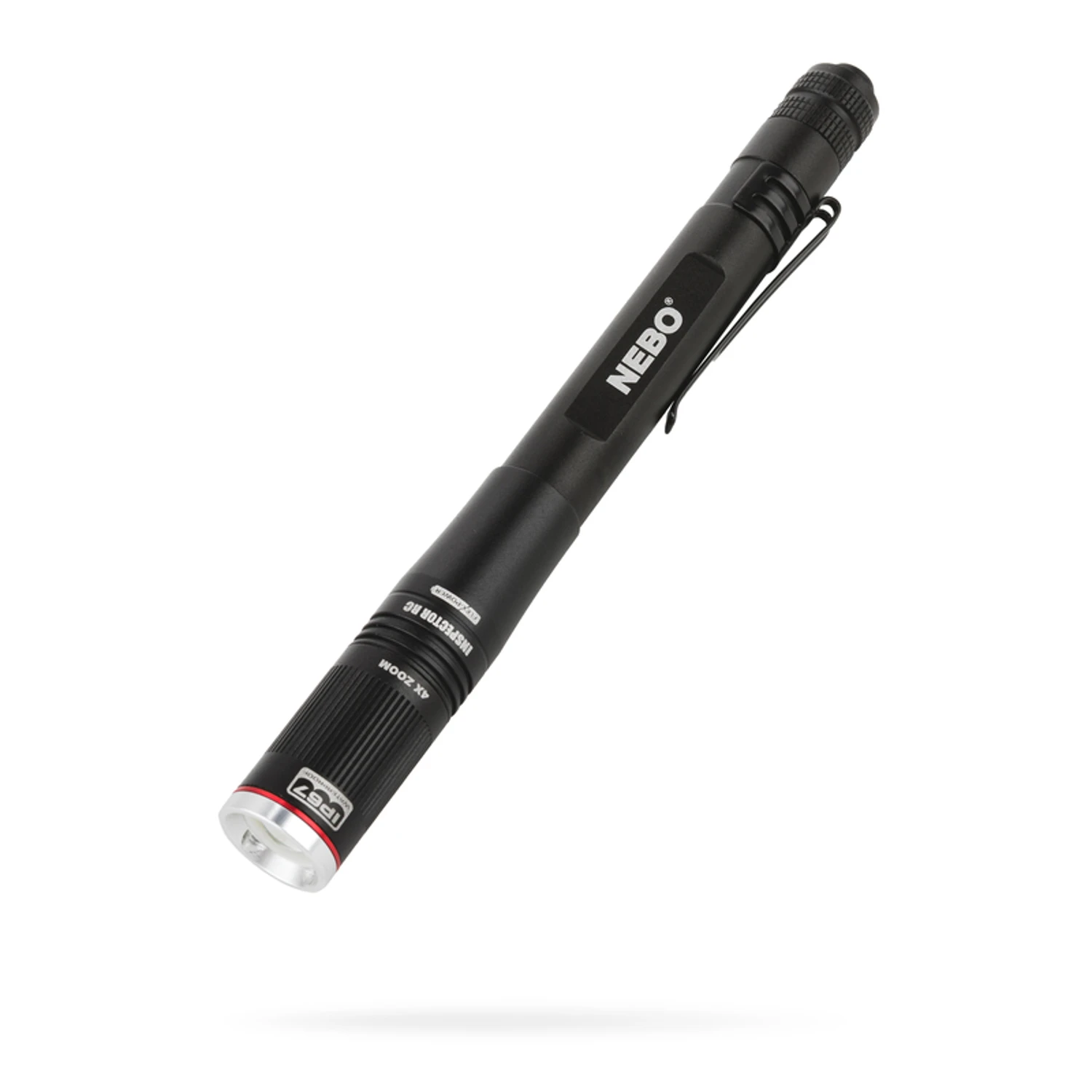 Inspector Rechargeable Pen Light, Flex-Power, 360 Lumens, Steel Clip, Waterproof