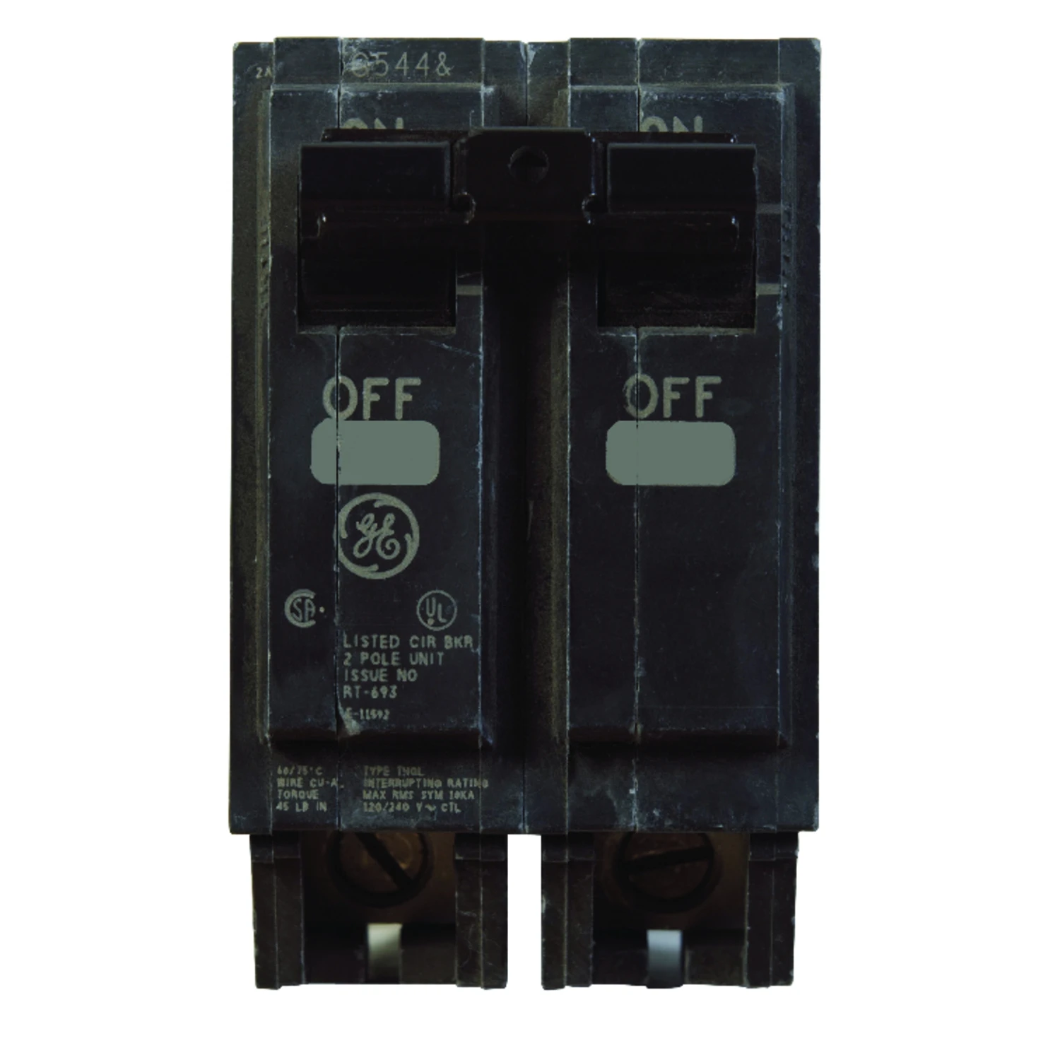 Double Pole Circuit Breaker 240 Volt 60 Amp for Electrical Panel