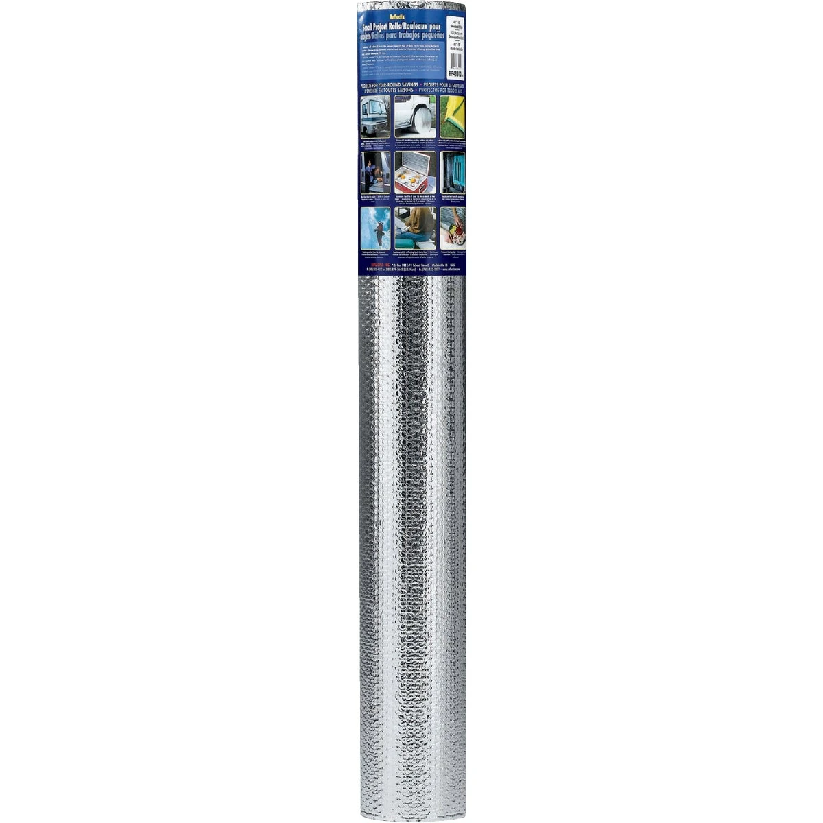 Reflective Insulation, Double Bubble Foil, 48 In. x 10 Ft.