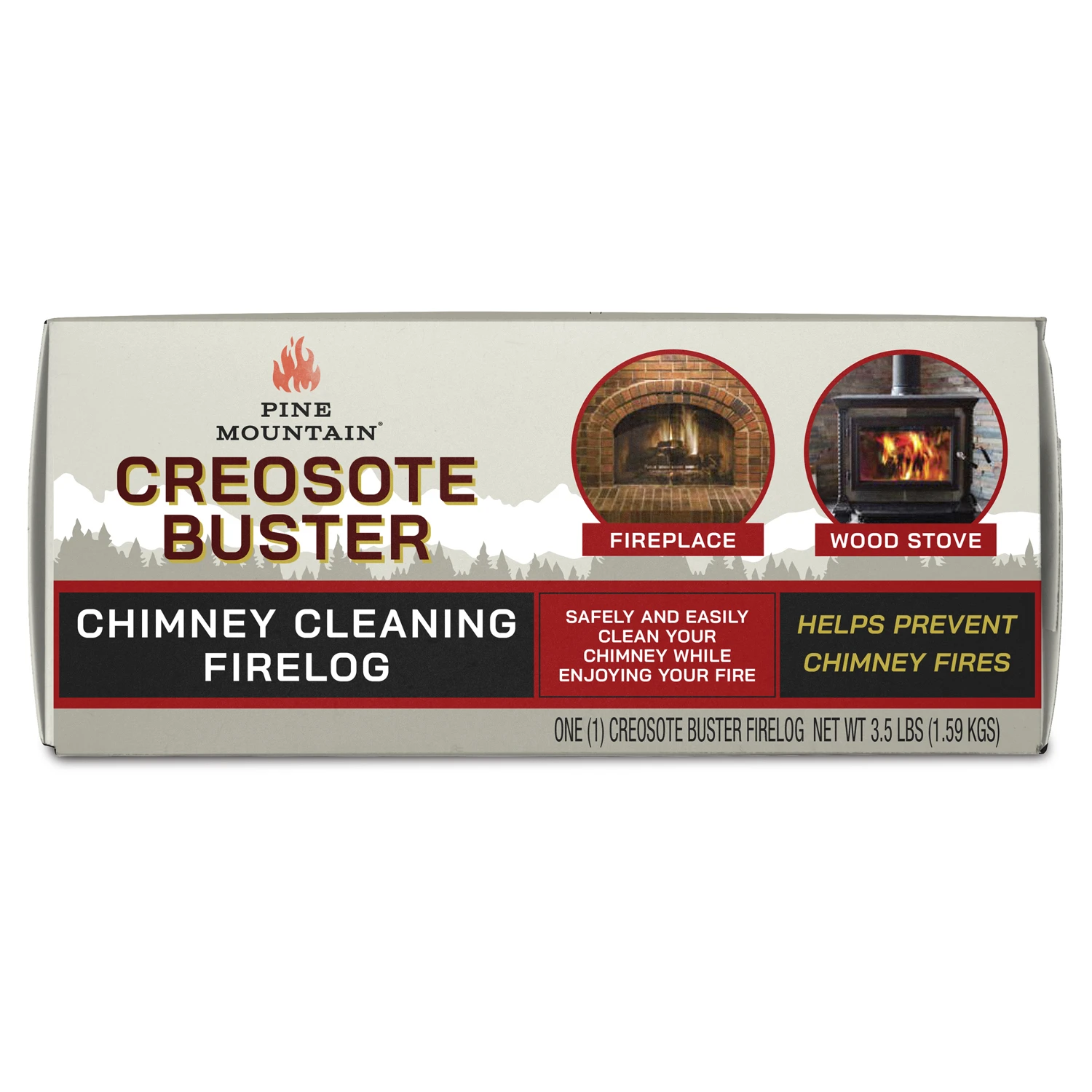 Creosote Buster, Chimney-Cleaning Firelog