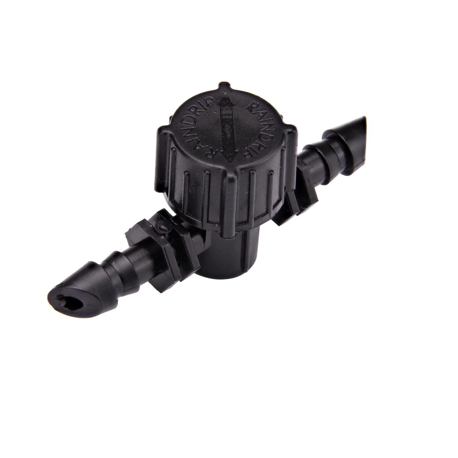 Barbed Inline Valve, 1/4 in., Plastic, 10-Pack