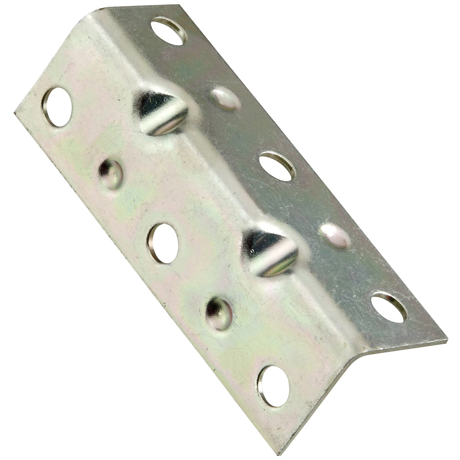 4-Pk., 2-1/2 x 3/4 In. Zinc Corner Brace