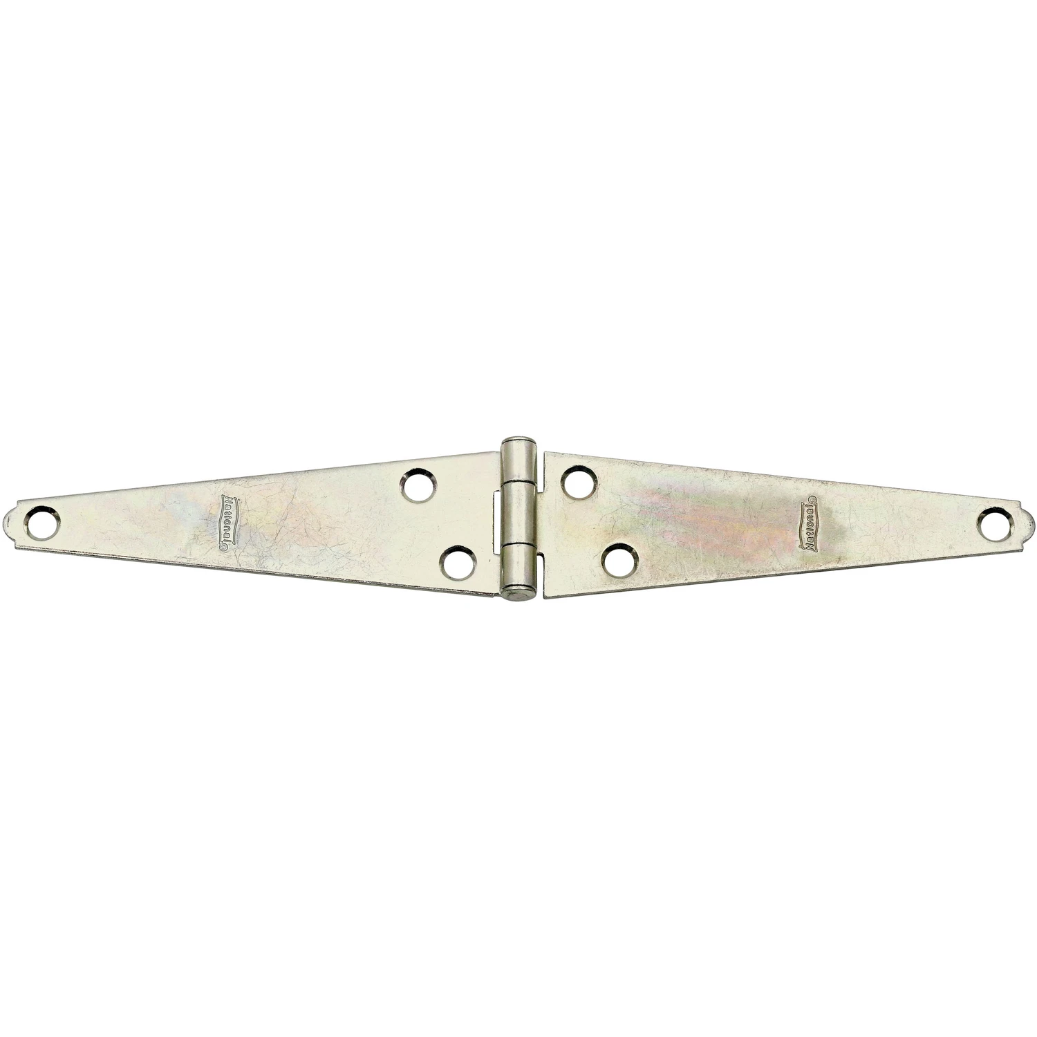 Light Duty Strap/Gate Hinges, Zinc, 5 In., 2-Pk.