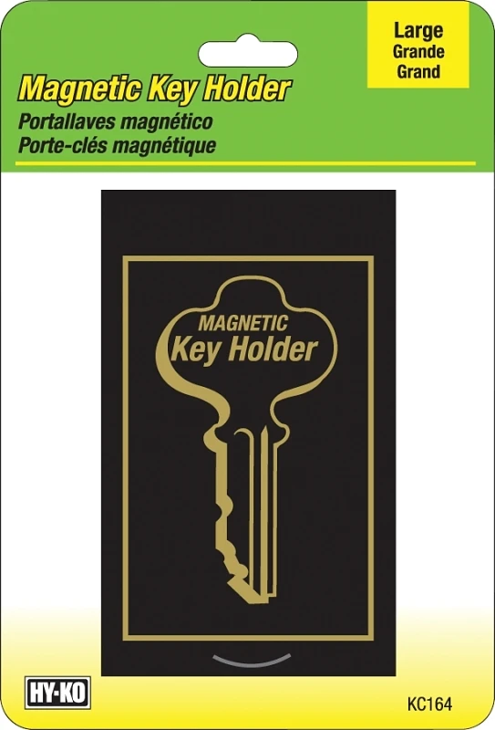 Key Hider, Magnetic, Black Plastic, Extra Large