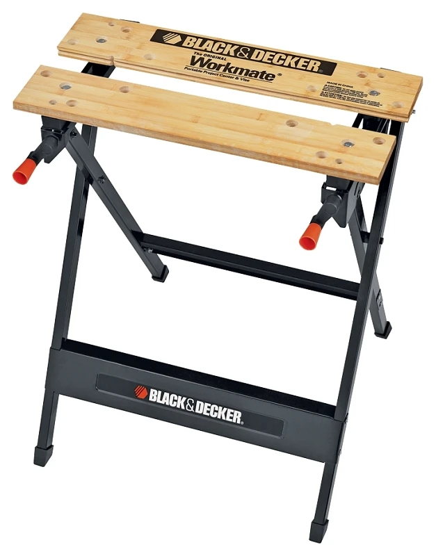 Workmate Portable Workbench & Vise, Steel Frame/Wooden Vise Jaws