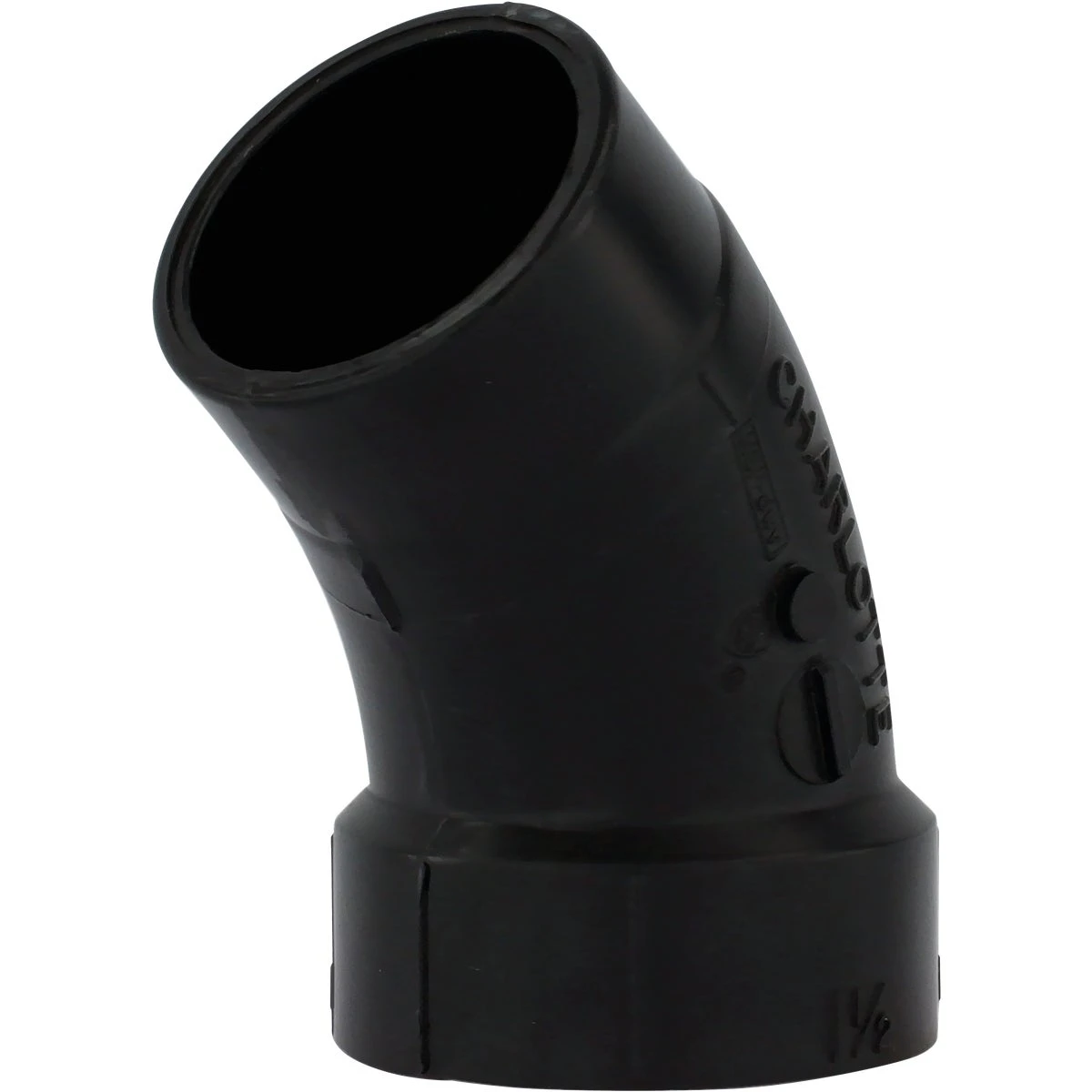 ABS/DWV Pipe 45-Degree Street Ell, 1-1/2 In.