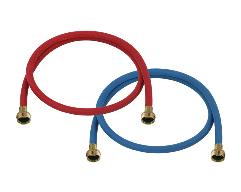 Color-Coded Washing Machine Hose, 3/8 In. x 6 Ft.