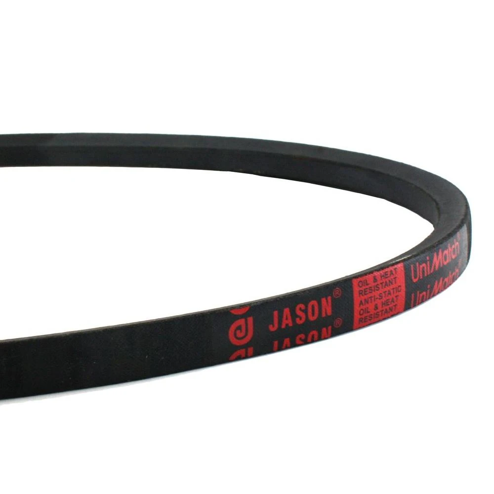 Industrial V-Belt, Black Rubber, 5/8 x 37 In.