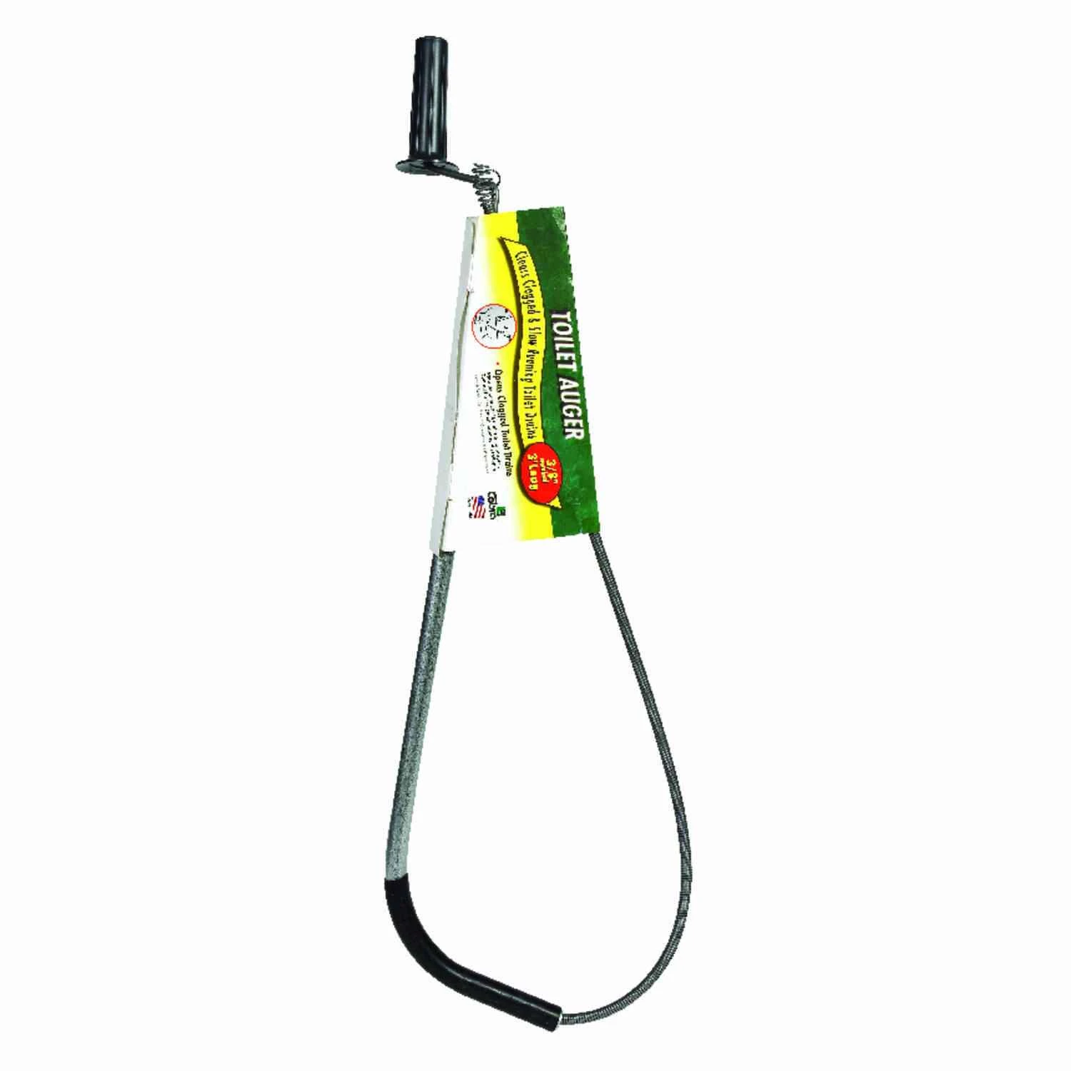 Standard Toilet Auger, 3/8 x 3 In.