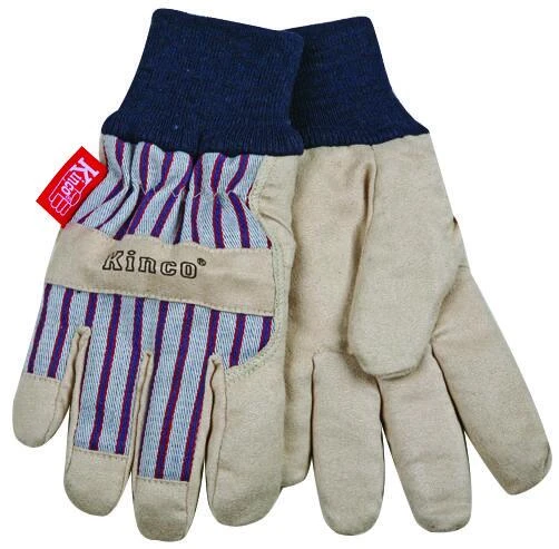 Work Gloves, Lined, Kids Medium