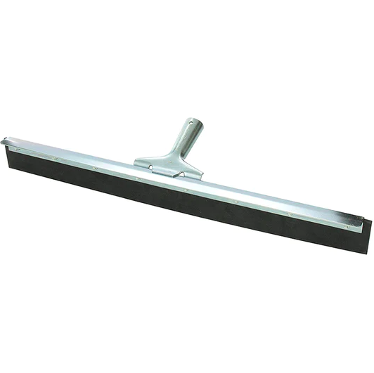 Industrial Floor Squeegee, Galvanized Steel, 24 In.