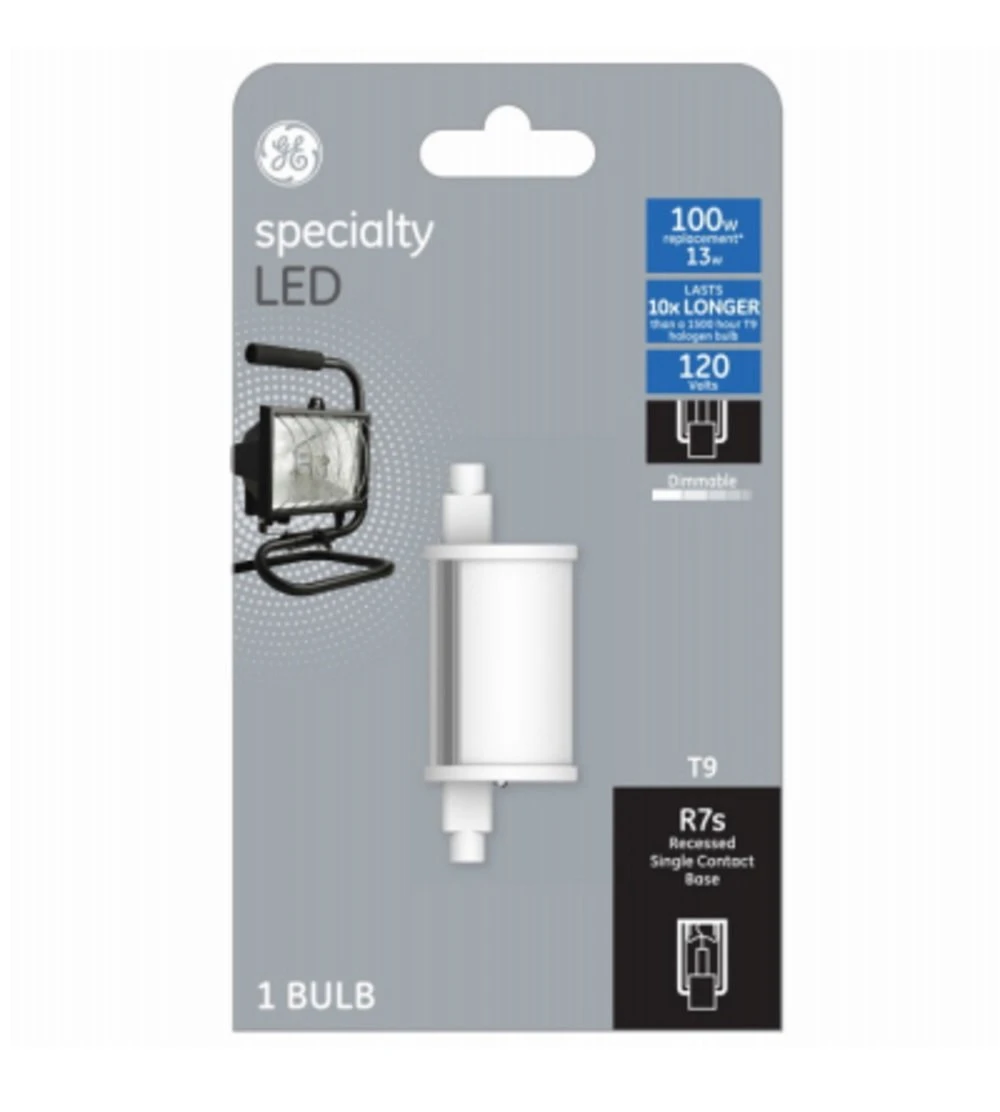 LED Light Bulb, T9 Shape, 13 Watt, 1500 Lumens