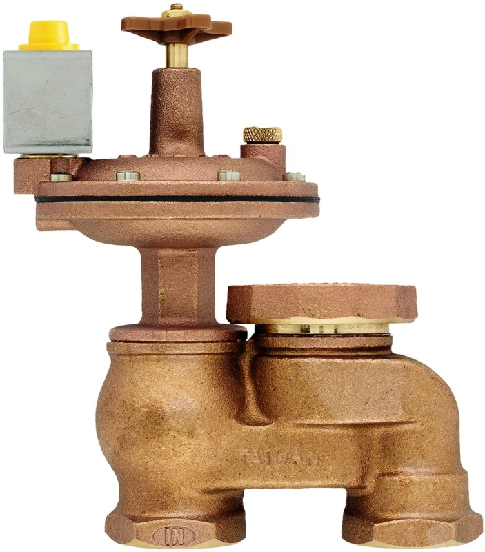 Underground Sprinkler Automatic Anti-Siphon Valve, Brass, 3/4 In.