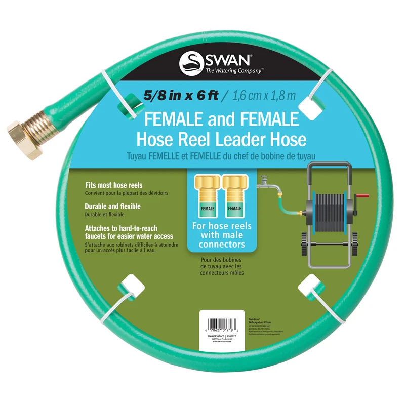 Leader Hose, 5/8-In. x 6-Ft.