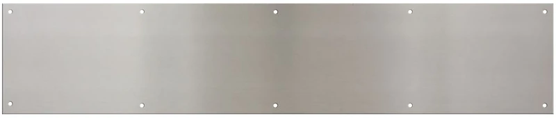 8 x 34-Inch Satin Nickel Kick Plate