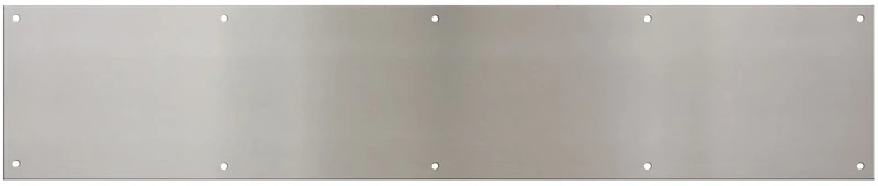 6x30-Inch Satin Nickel Kick Plate