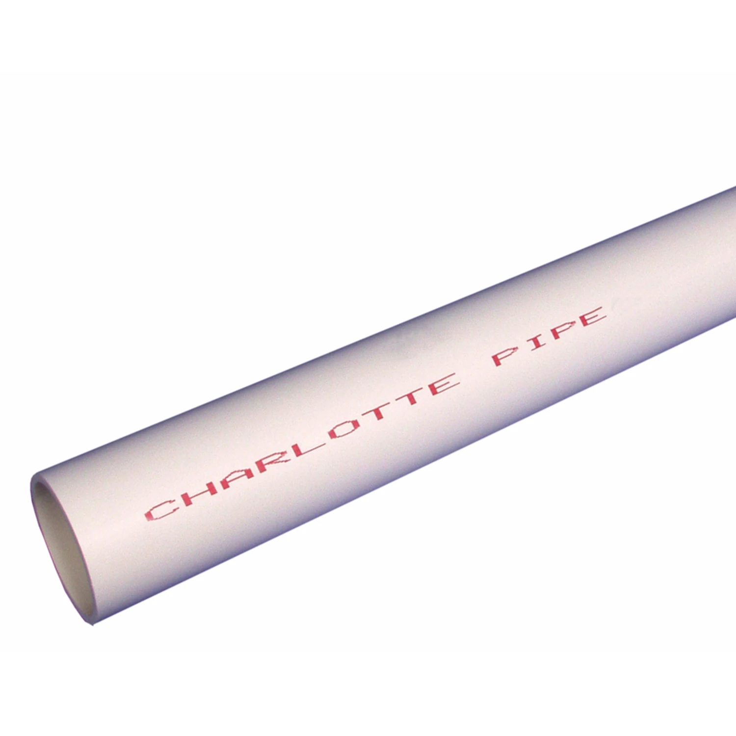 Schedule 40 DWV PVC Pressure Pipe, Plain End, 480 PSI, .75 In. x 10 Ft.