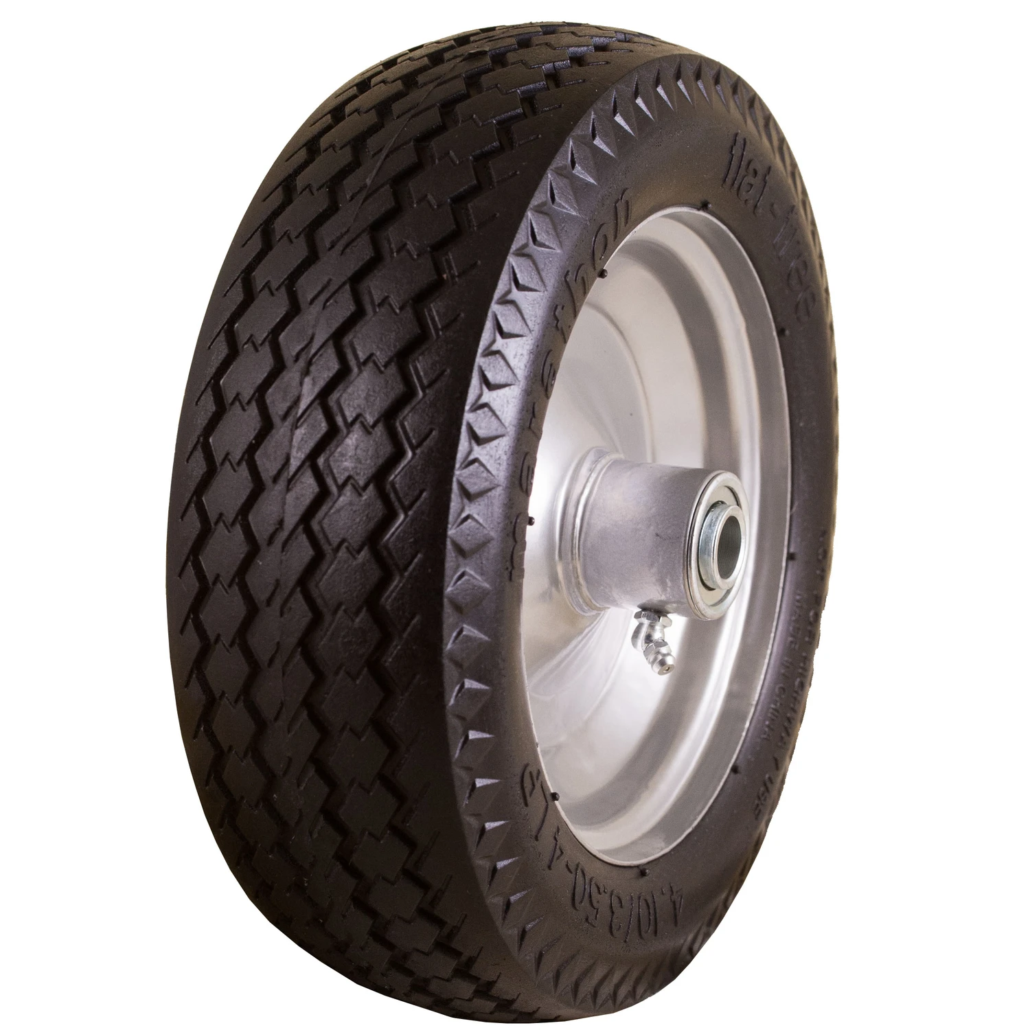 Flat-Free Hand Truck Tire, 10-In. Diameter