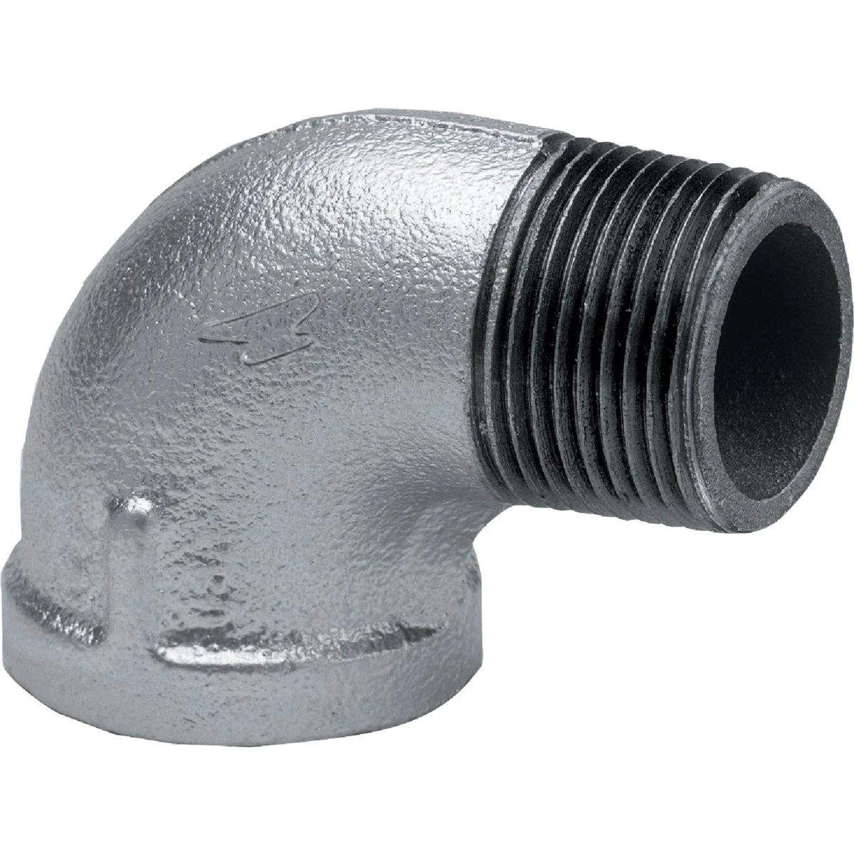 90-Degree Galvanized Pipe Street Elbow, 1/4 In.