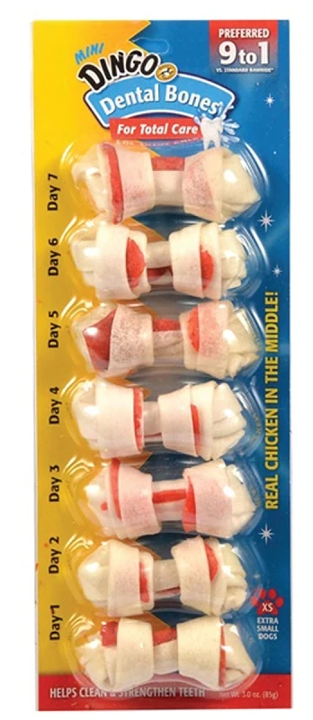 Mini White Bone, 7 Pk.