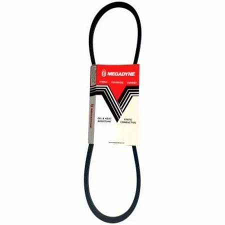 Industrial V-Belt, Black Rubber, 5/8 x 89 In.