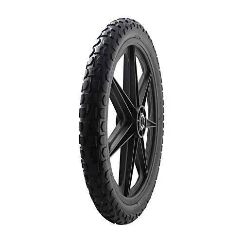 Garden Cart Tire + Wheel Assembly, Flat Free, 20x2-In.