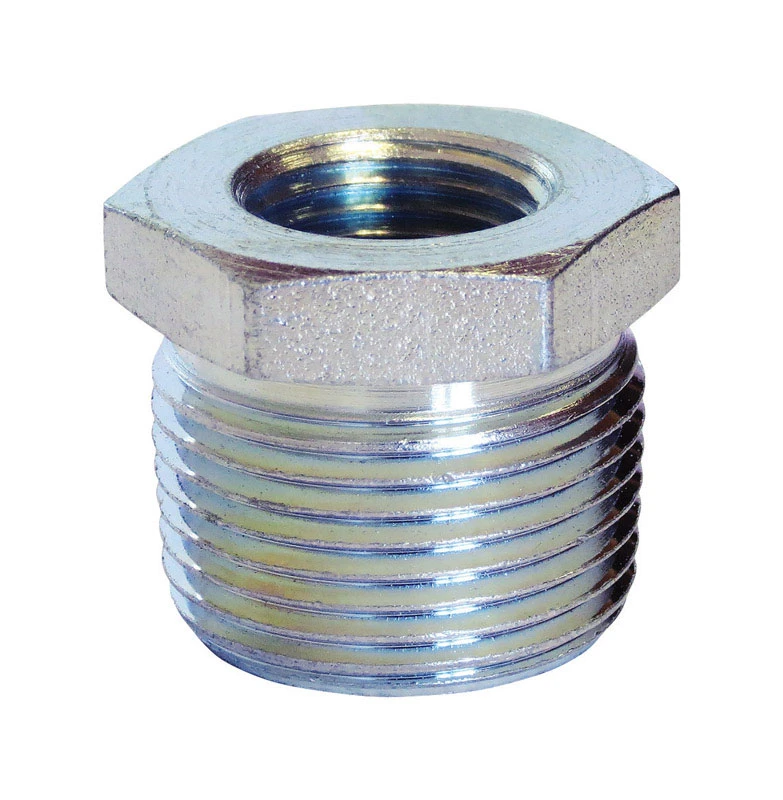 Galvanized Pipe Hex Bushing, 3/8 x 1/8 In.