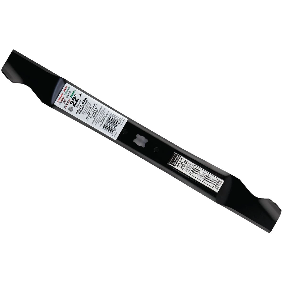 MTD Mower Blade, Fits 22-In. Push, Self-Propelled & High Wheel Mowers