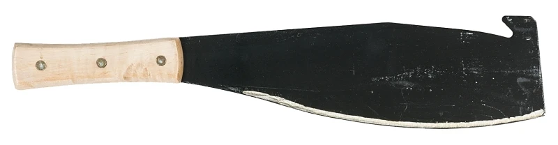 Brazilian Sugar Cane Knife, Hardwood Handle, 13 In.
