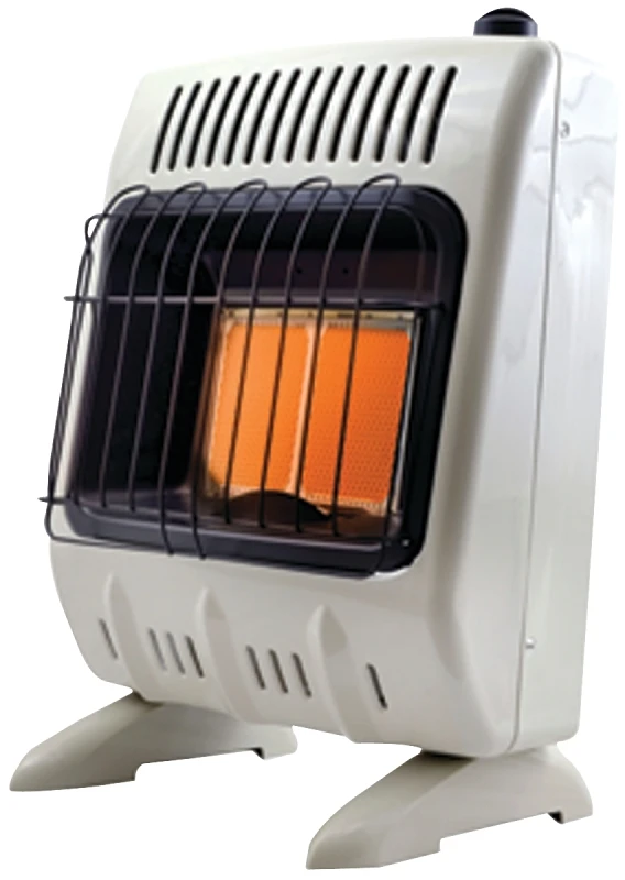 Wall Heater, Propane, Vent-Free, White, 10,000 BTU, For 250 Sq. Ft.