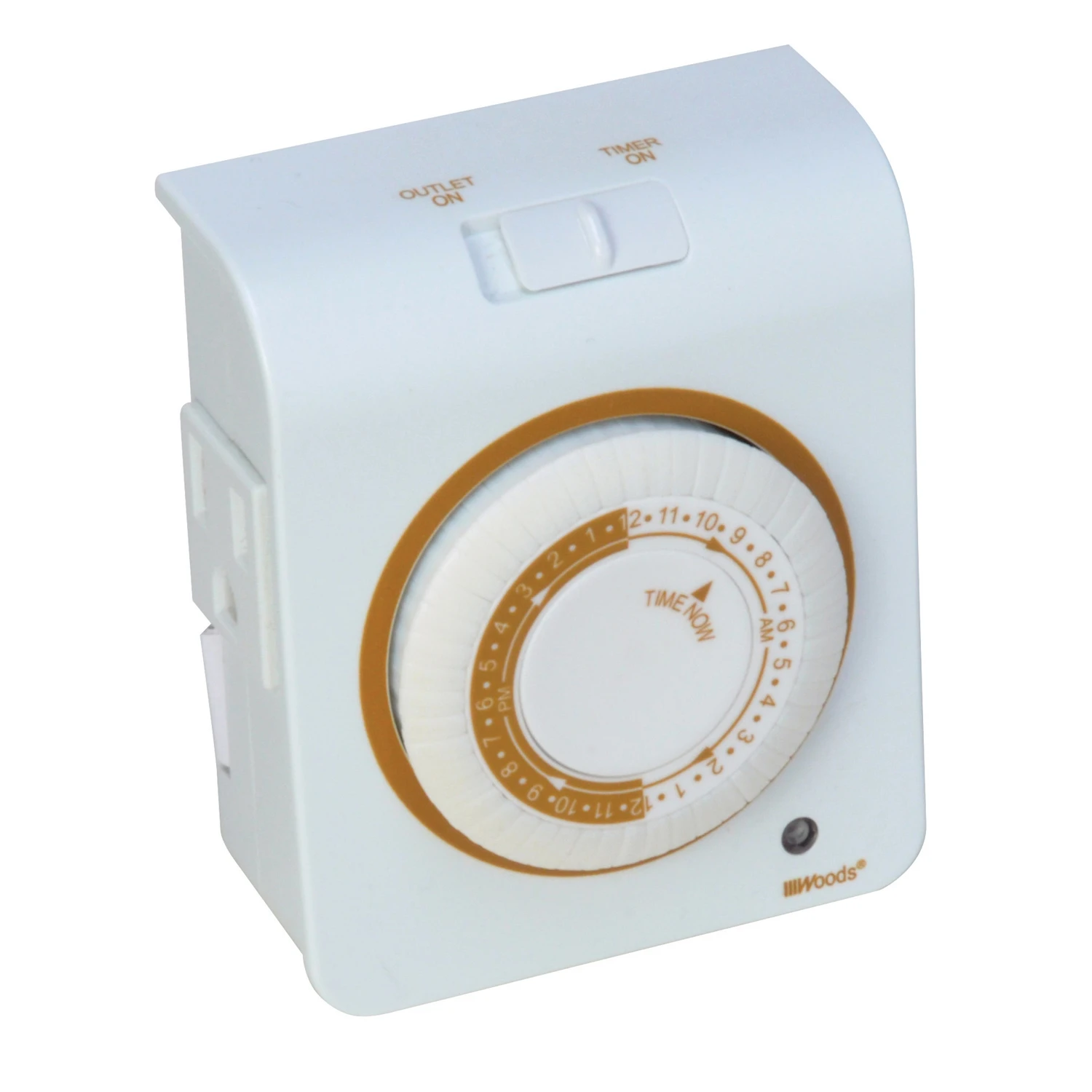 2-Outlet 24-Hour Mechanical Timer