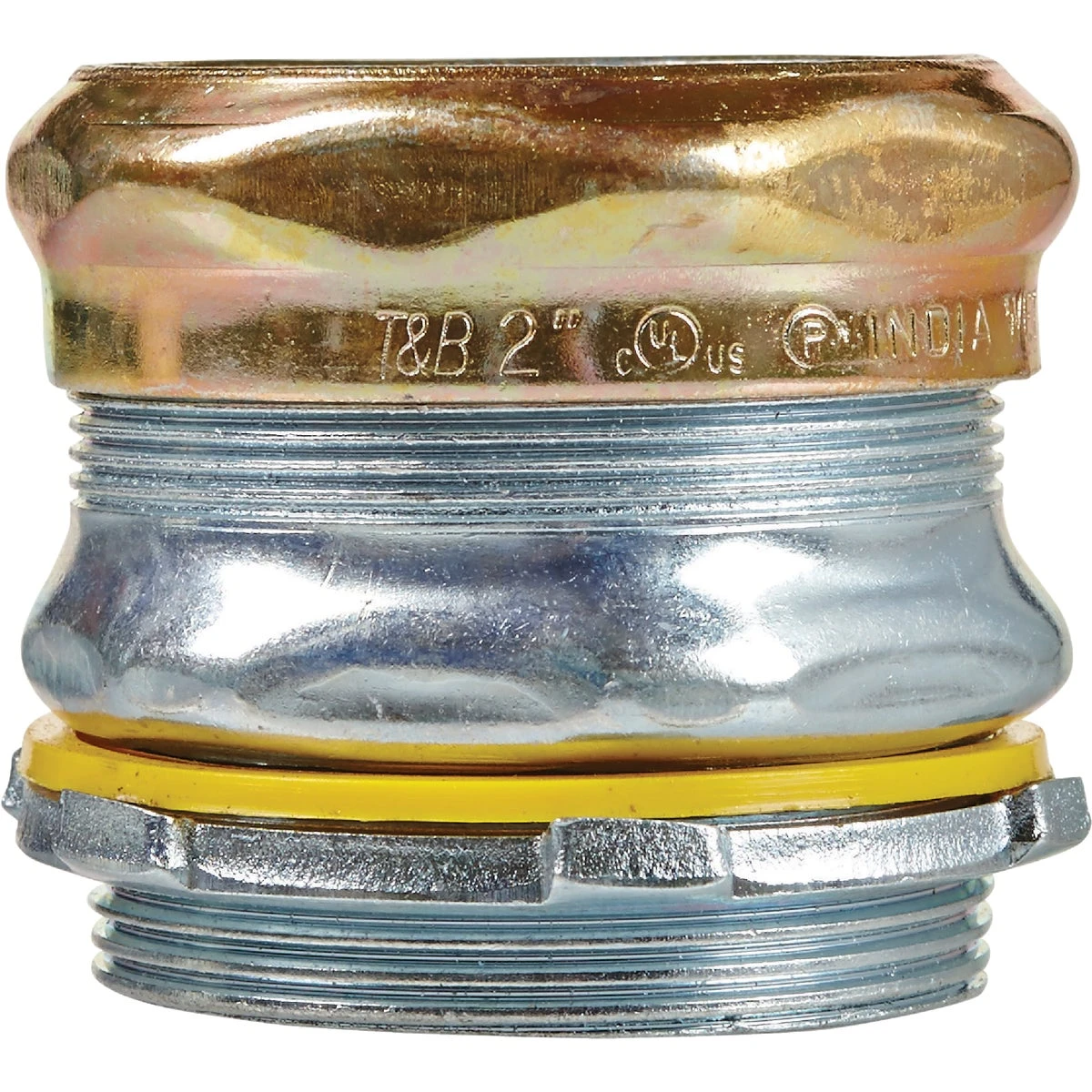 EMT Rain Tight Conduit Connector, Steel, 2-In.