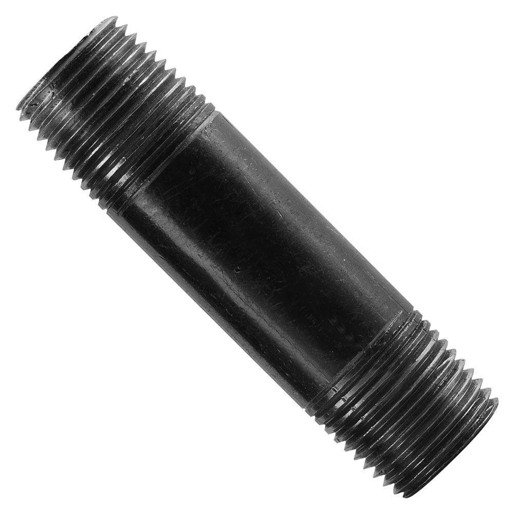 3/4 x 4-1/2 In. Black Pipe Nipple