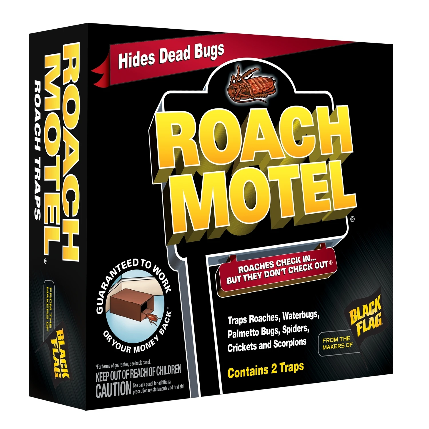 Roach Motel, Roach Trap, 2-Pk.