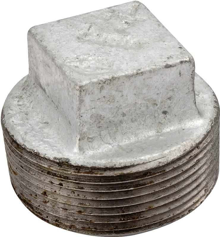 3/4 Inch Galvanized Malleable Plug - Model 31-3/4g For Steam And Water