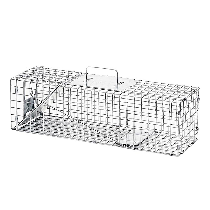 Professional Live Animal Cage Trap, 24 x 7 x 7 In.