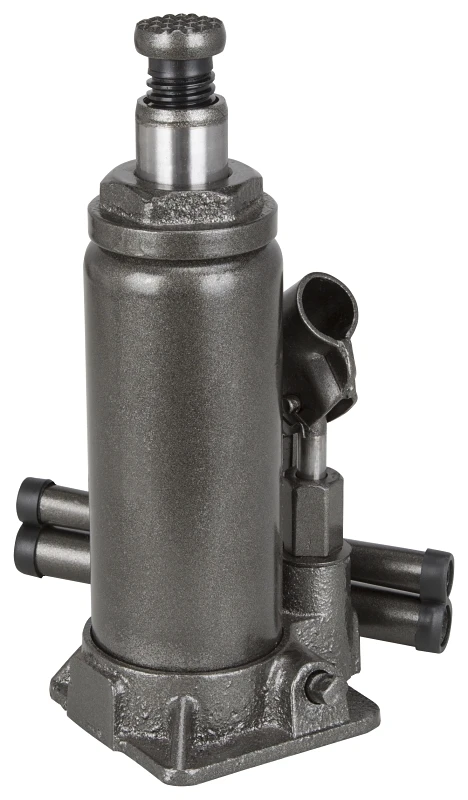 T010706 Heavy Duty Hydraulic Bottle Jack, 6 Ton, 8-1/2 To 16-1/4 In Lift