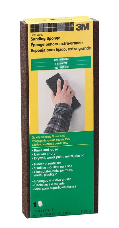 Extra-Large Area Medium-Grit All-Purpose Sanding Sponge