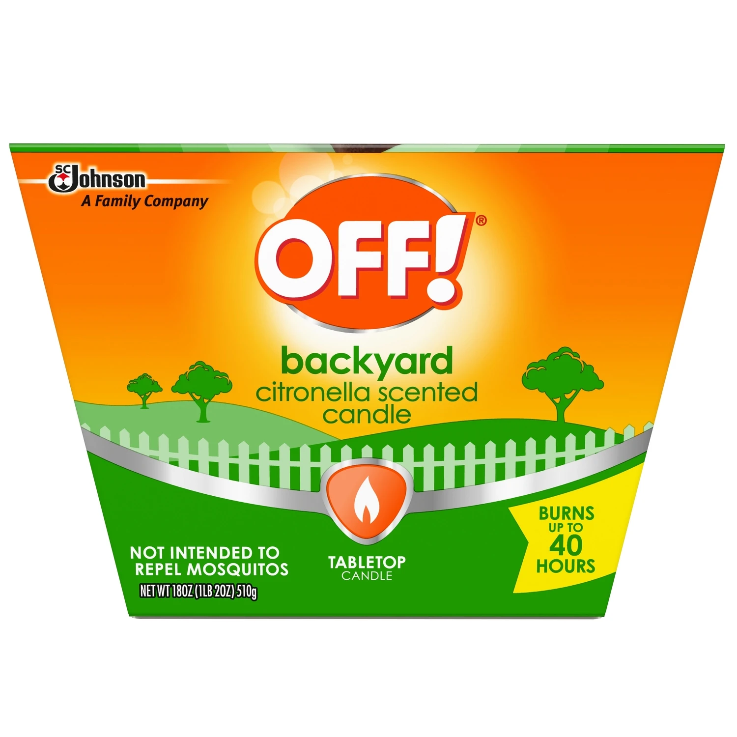 Citronella Single Wick Bucket, 19 oz.