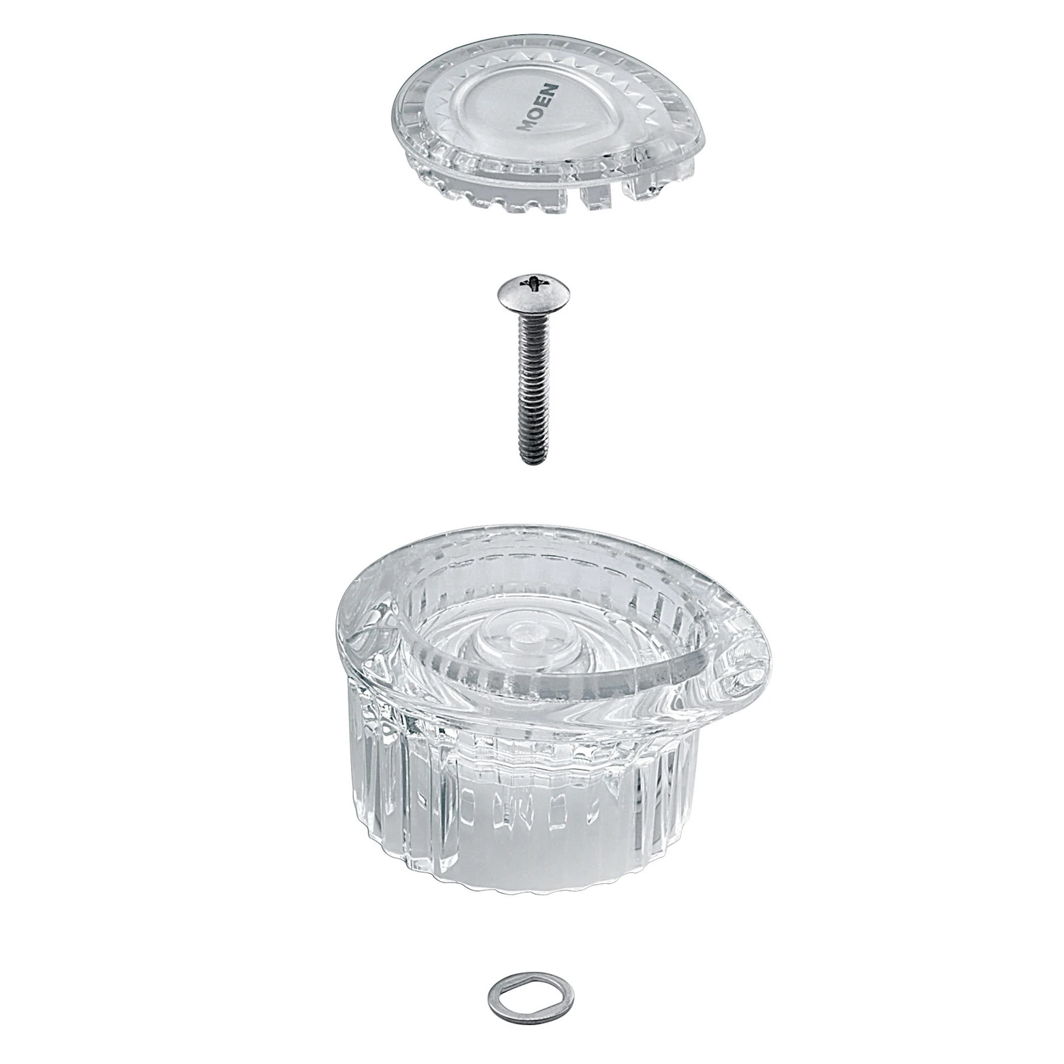 OEM Clear Replacement Posi-Temp Bath & Bath/Shower Handle