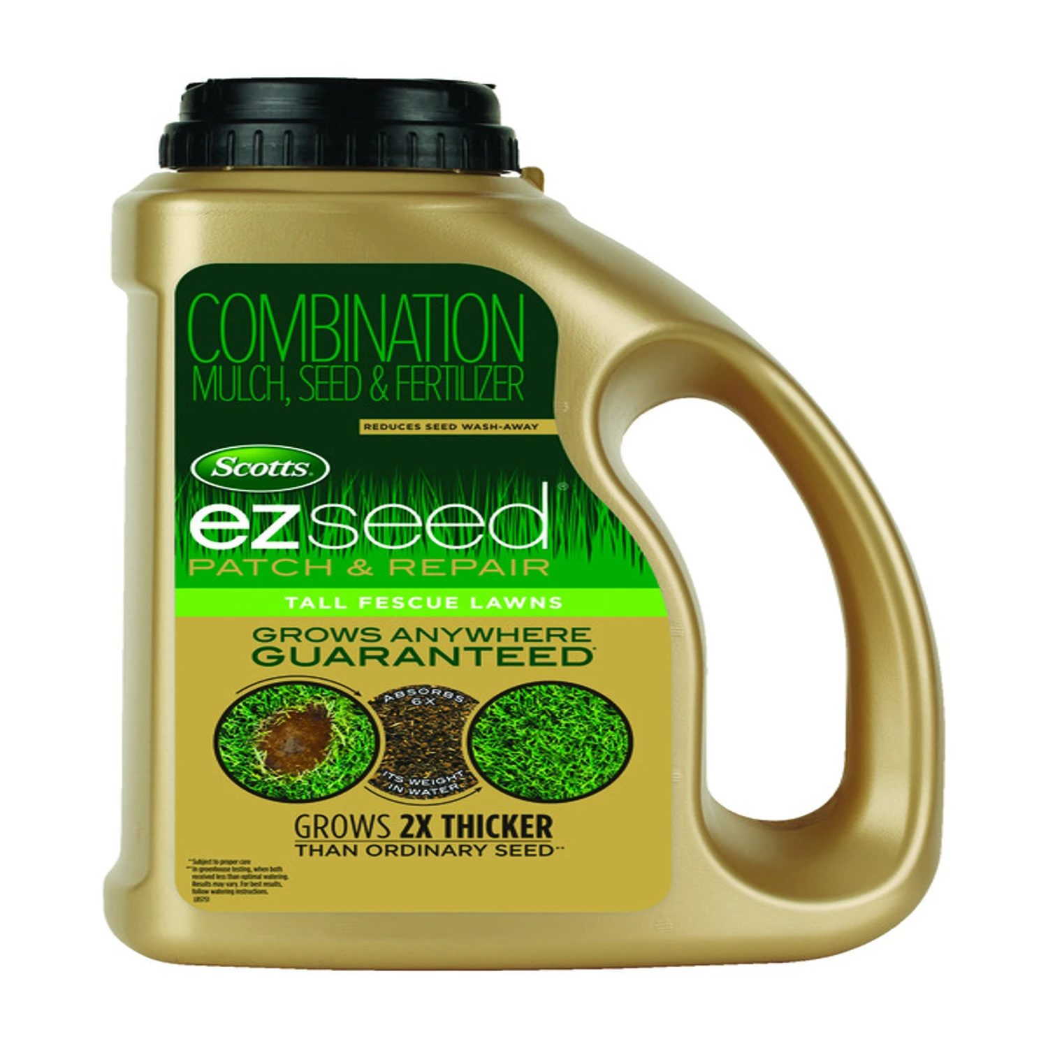 EZ Seed Patch & Repair Grass Seed, Tall Fescue Lawns, 3.75 Lbs., Covers 85 Sq. Ft.