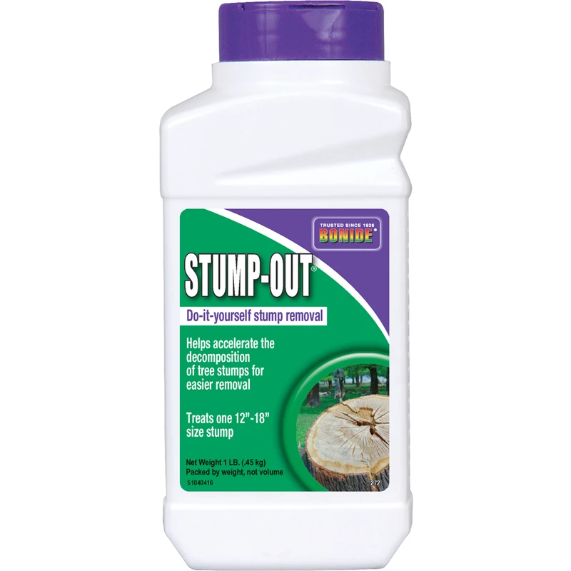 Stump-Out Granules, Do-it-Yourself At Home Stump Removal, Fast-Acting Pellets, 1 Lb.