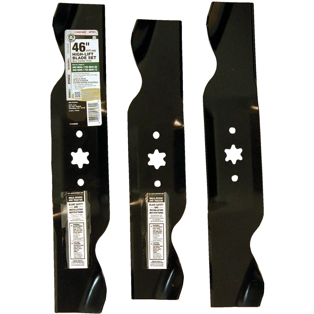 MTD Three-Blade Set for 46Deck
