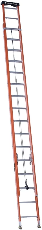 32-Ft. Extension Ladder, Fiberglass, Type 1A, 300-Lb. Load Capacity